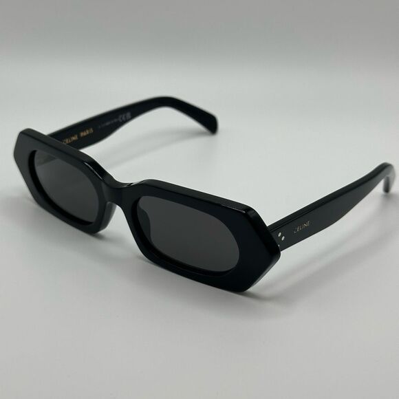 CELINE Sunglasses CL40243I 5101A Black Dark Grey Women NEW - Picture 2 of 13